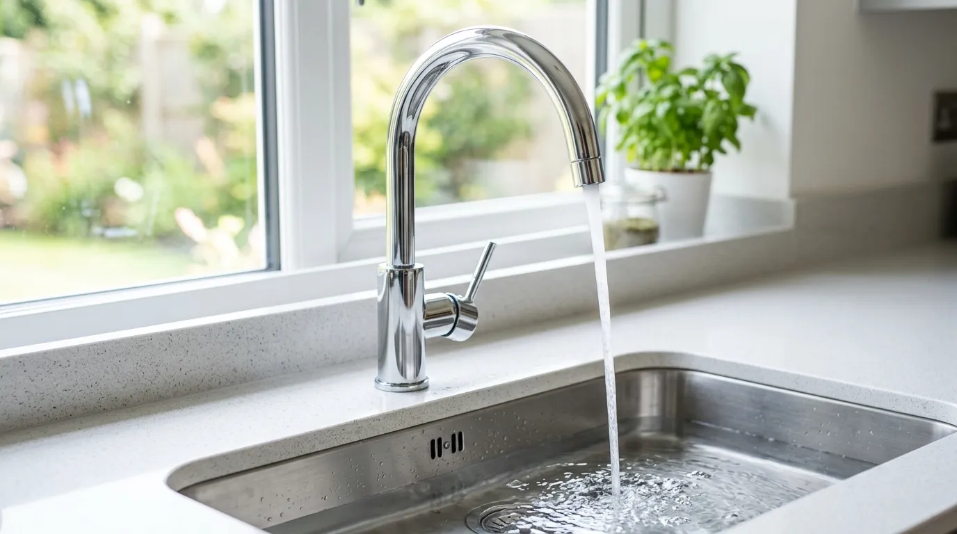 Local Plumbing Master Pros same day plumber fixing a faucet in Lockridge, IA